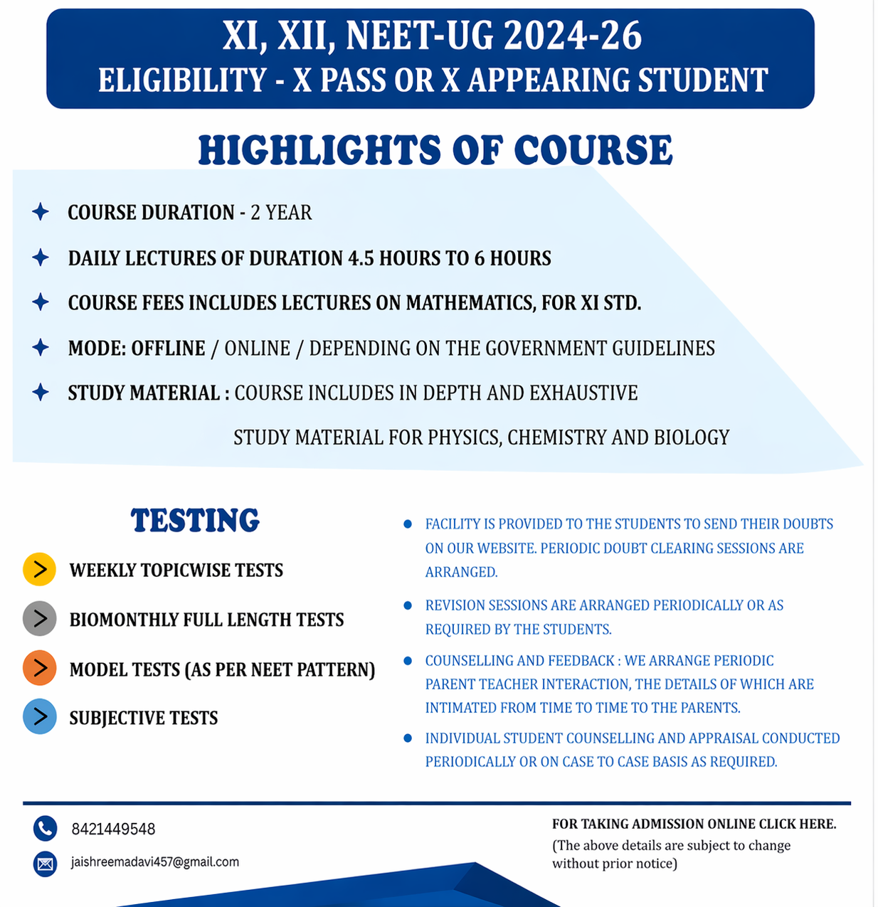 Course Banner